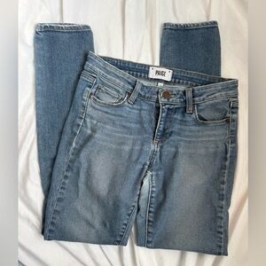 PAIGE Women’s Blue Wash Skinny Jeans Size 27 Premium Denim